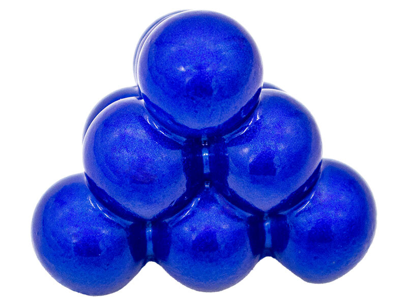 Mini Piramit Bubble Silikon Mum Kalıbı M-282 - 4