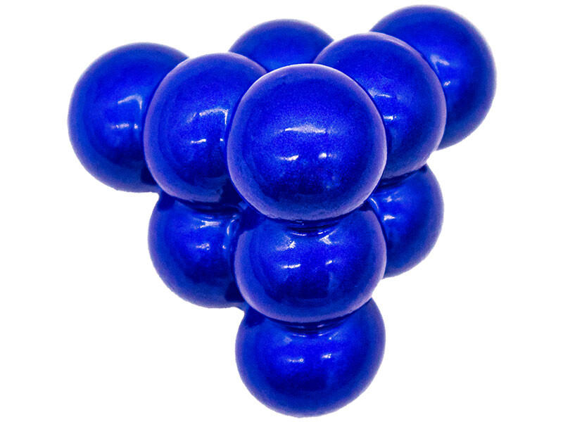 Mini Piramit Bubble Silikon Mum Kalıbı M-282 - 7