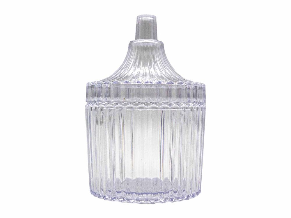 Mini Yuvarlak Mika Şekerlik Kutu 250 Adet - 2