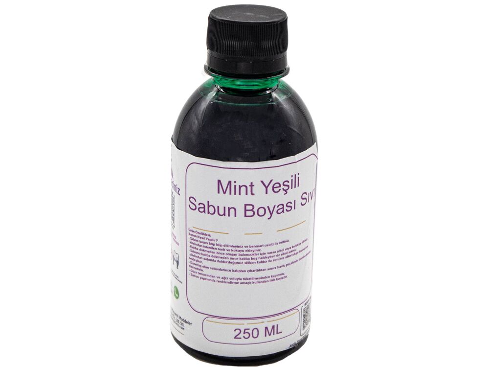 Mint Yeşili Sabun Boyası - Sıvı 250 CC - 1