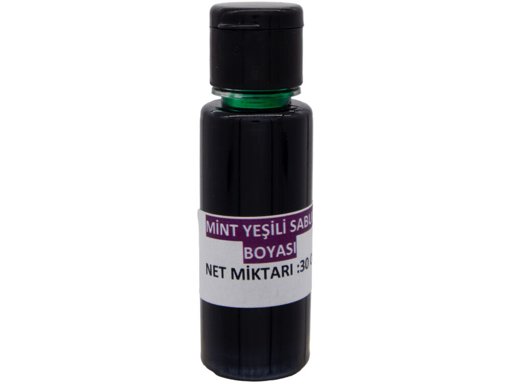 Mint Yeşili Sabun Boyası - Sıvı 30 CC - 1