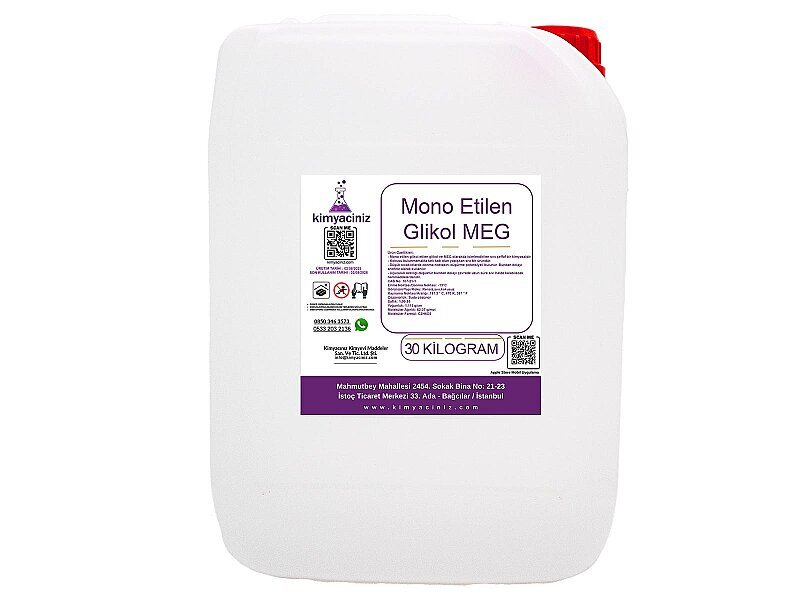 Mono Etilen Glikol MEG 30 KG - Kimyacınız