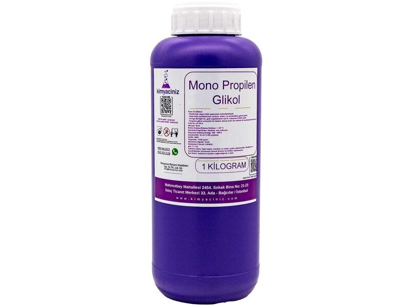 Mono Propilen Glikol 1 KG - Kimyacınız