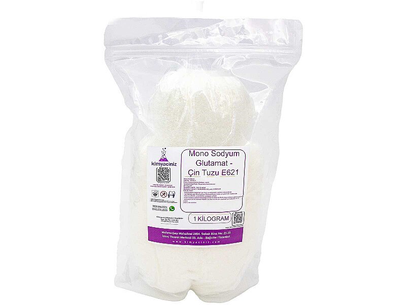 Mono Sodyum Glutamat - Çin Tuzu E621 1 KG - Kimyacınız