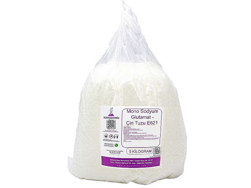 Mono Sodyum Glutamat - Çin Tuzu E621 5 KG - Kimyacınız