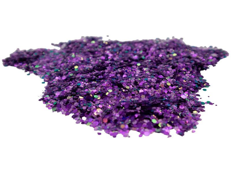 Mor Glitter Süsleme Aksesuarı 100 GR - 2