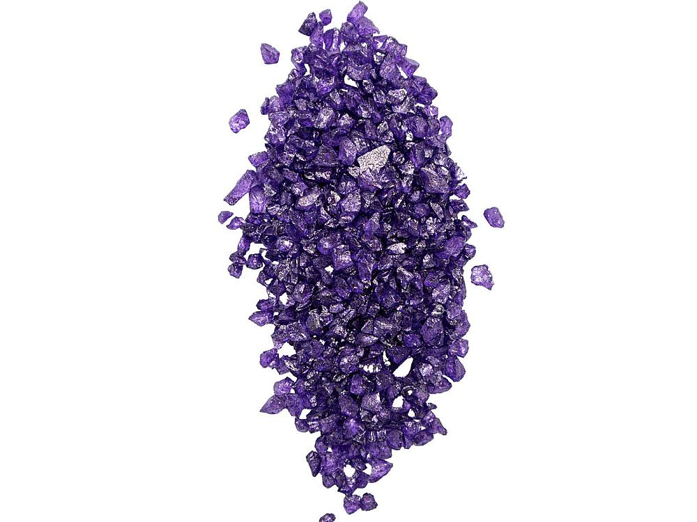 Mor Küçük Cam Kırığı 1 KG - 1