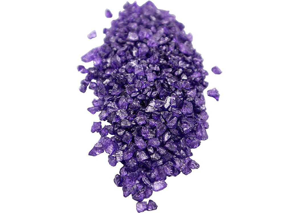 Mor Küçük Cam Kırığı 250 GR - 1
