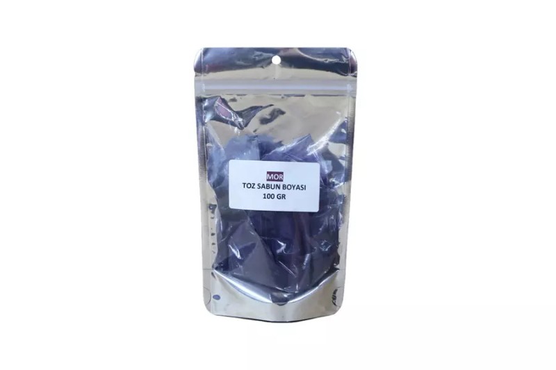 Mor Toz Doğal Sabun Boyası 100 GR - Kimyacınız