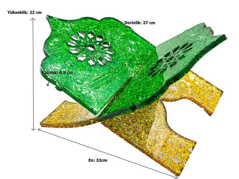 Motifli Rahle Epoksi Kalıbı EPK-902 - 6