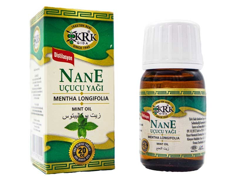 Nane Uçucu Yağı 20 CC 12 Adet - KRK GIDA