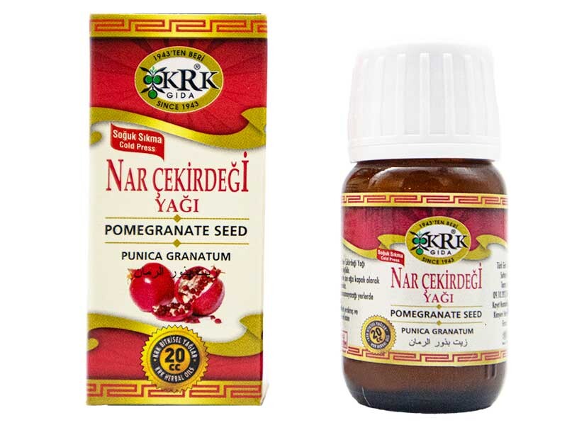 Nar Çekirdeği Yağı 20 CC 12 Adet - KRK GIDA