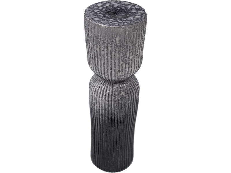 Nervürlü Büyük Sütun Silikon Mum Kalıbı M-145 - 2