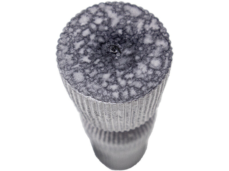 Nervürlü Büyük Sütun Silikon Mum Kalıbı M-145 - 4