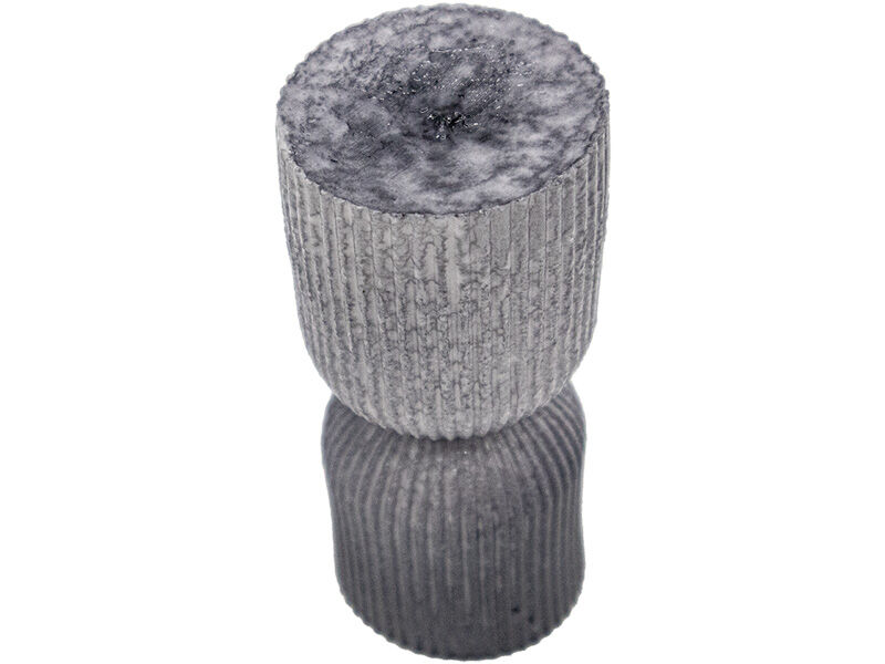 Nervürlü Küçük Sütun Silikon Mum Kalıbı M-146 - 2