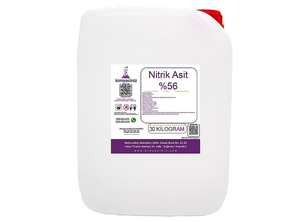 Nitrik Asit %56 30 KG - 1