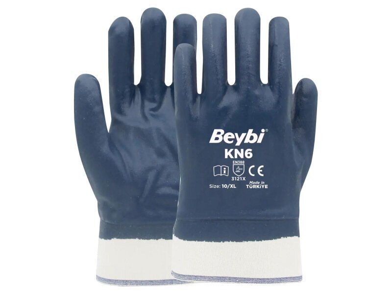 Nitril İş Eldiveni 12 Adet - 1