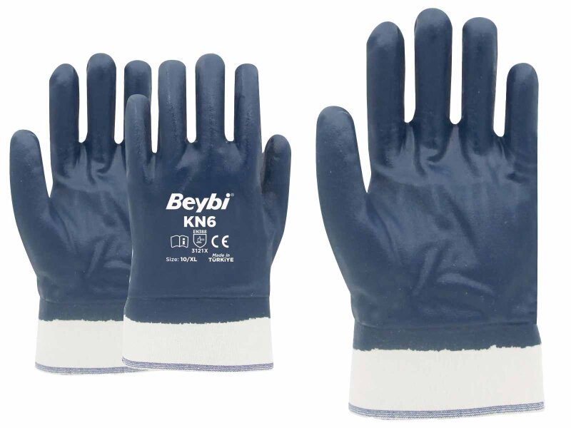 Nitril Petrolcü Eldiveni 10 Adet - 3