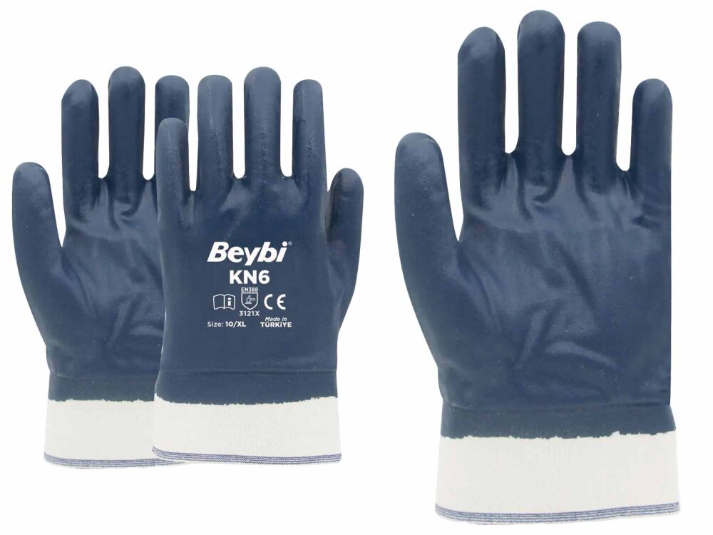 Nitril Petrolcü Eldiveni 10 Adet - 3