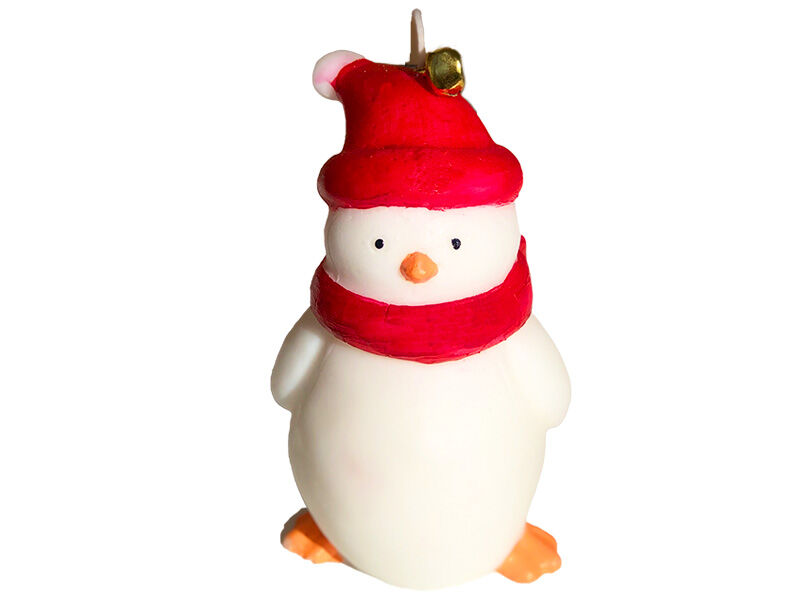 Noel Konseptli Penguen Silikon Mum Kalıbı M-20 - 2