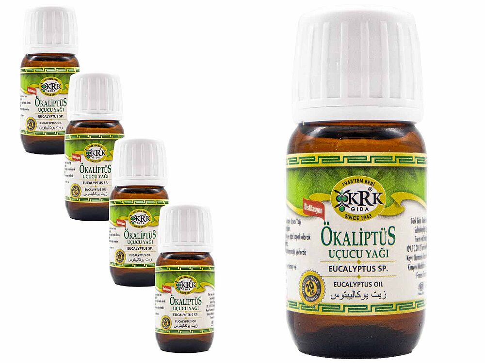 Okaliptus Uçucu Yağı 20 CC 12 Adet - 1