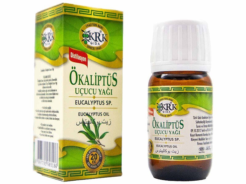 Okaliptus Uçucu Yağı 20 CC 12 Adet - 2