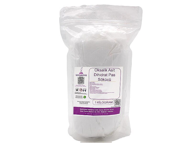 Oksalik Asit - Pas Sökücü 1 KG - Kimyacınız