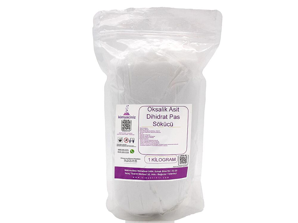 Oksalik Asit - Pas Sökücü 1 KG - 1