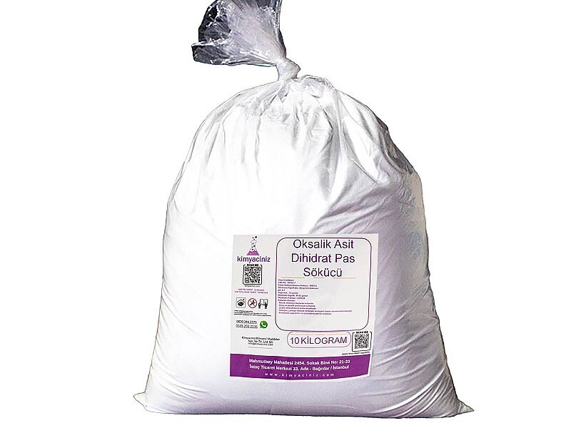 Oksalik Asit - Pas Sökücü 10 KG - Kimyacınız