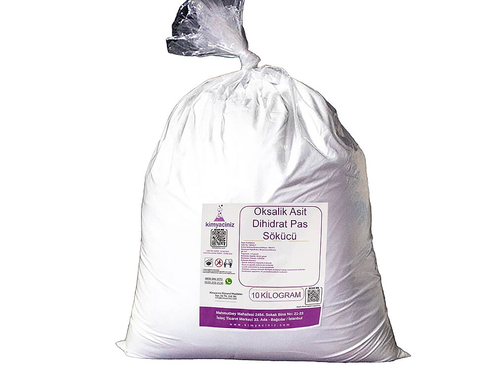 Oksalik Asit - Pas Sökücü 10 KG - 1