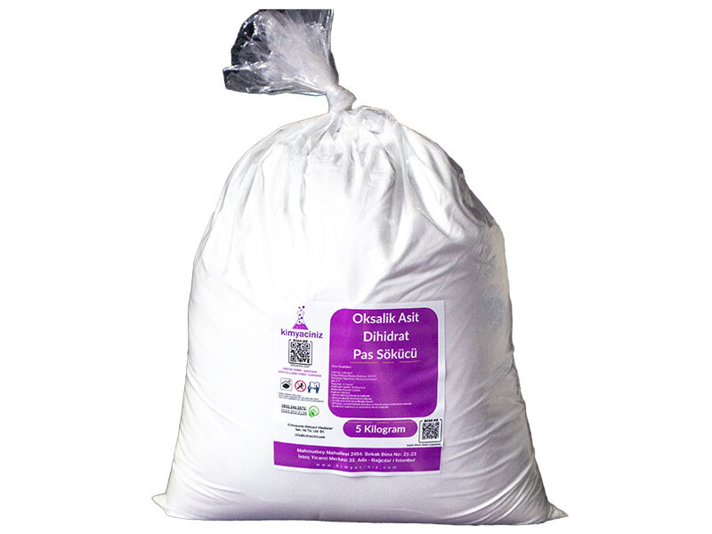 Oksalik Asit - Pas Sökücü 5 KG - Kimyacınız