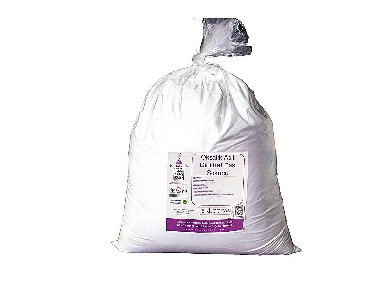 Oksalik Asit - Pas Sökücü 5 KG - Kimyacınız