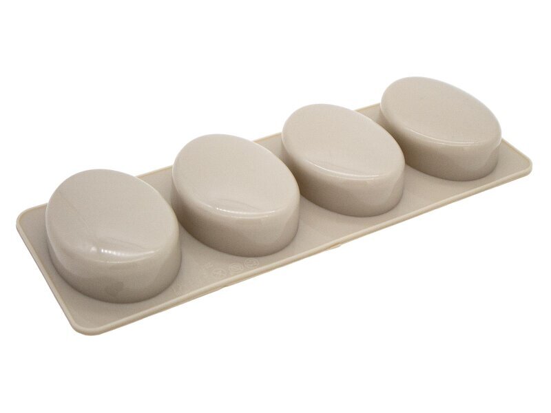 Oval 4'lü Silikon Kalıbı KM-793 - 3