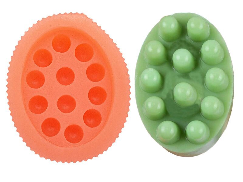 Oval Masaj Silikon Kalıbı - Kimyacınız