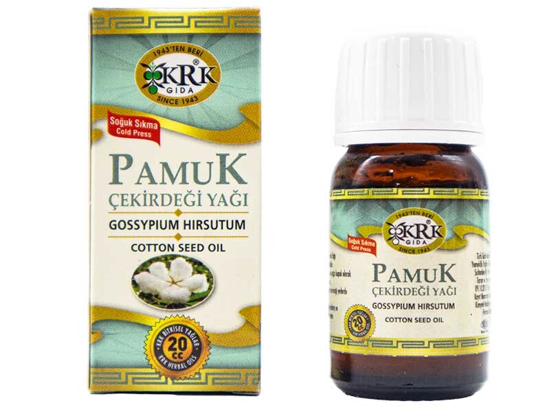 Pamuk Çekirdeği Yağı 20 CC 12 Adet - KRK GIDA