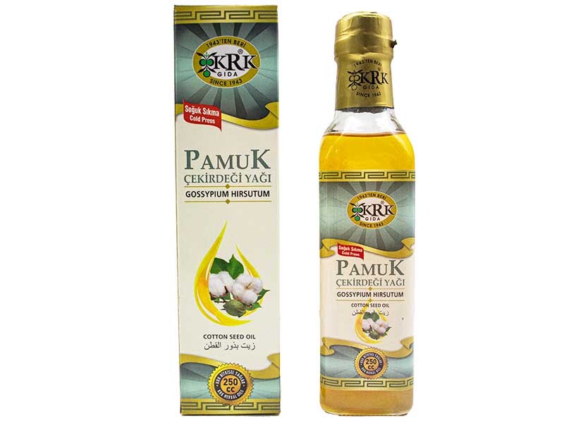 Pamuk Çekirdeği Yağı 250 CC - KRK GIDA