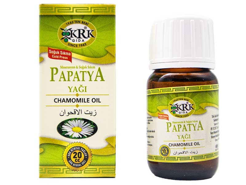 Papatya Yağı 20 CC 12 Adet - KRK GIDA