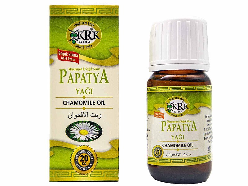Papatya Yağı 20 CC 12 Adet - 2