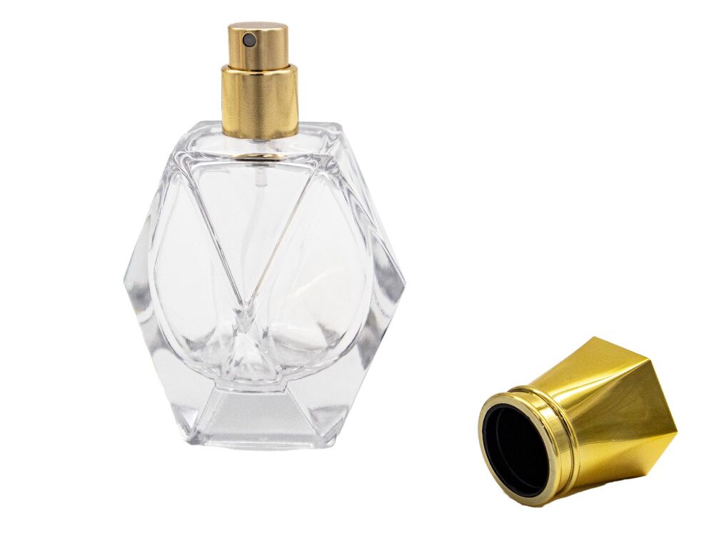 Parfüm Şişesi Crystal Kolay Kapama Valf Sprey 50 CC 1 Adet - 2