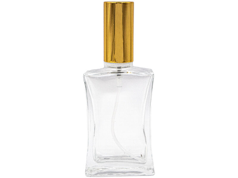 Parfüm Şişesi Gold Kapak - 50 CC 50 Adet - 1