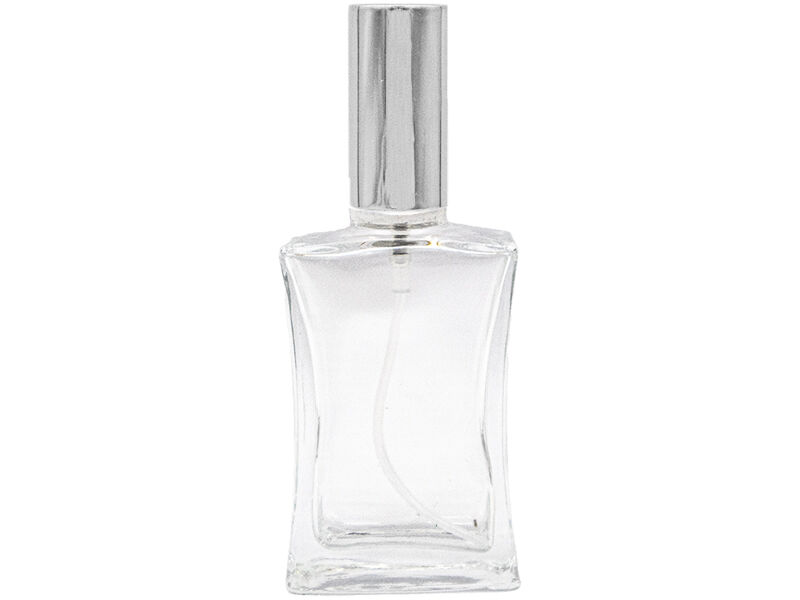 Parfüm Şişesi Gümüş Kapak - 50 CC 10 Adet - 1