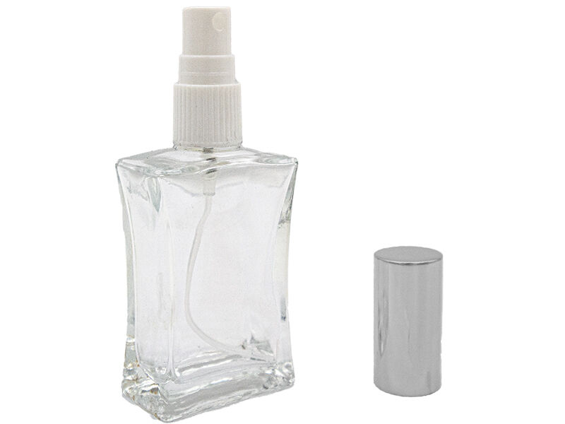 Parfüm Şişesi Gümüş Kapak - 50 CC 126 Adet - 3