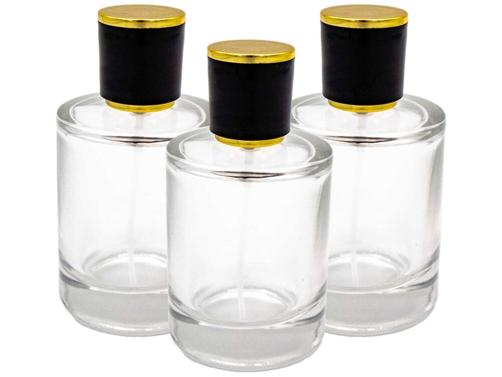 Parfüm Şişesi Kolay Kapama Valf Sprey Kapaklı 50 CC 10 Adet - 1