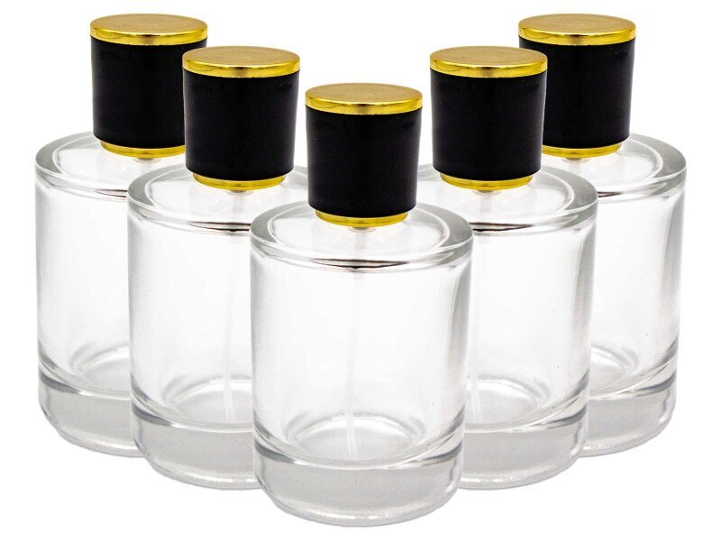 Parfüm Şişesi Kolay Kapama Valf Sprey Kapaklı 50 CC 60 Adet - 1