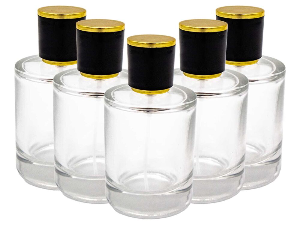 Parfüm Şişesi Kolay Kapama Valf Sprey Kapaklı 50 CC 80 Adet - 2