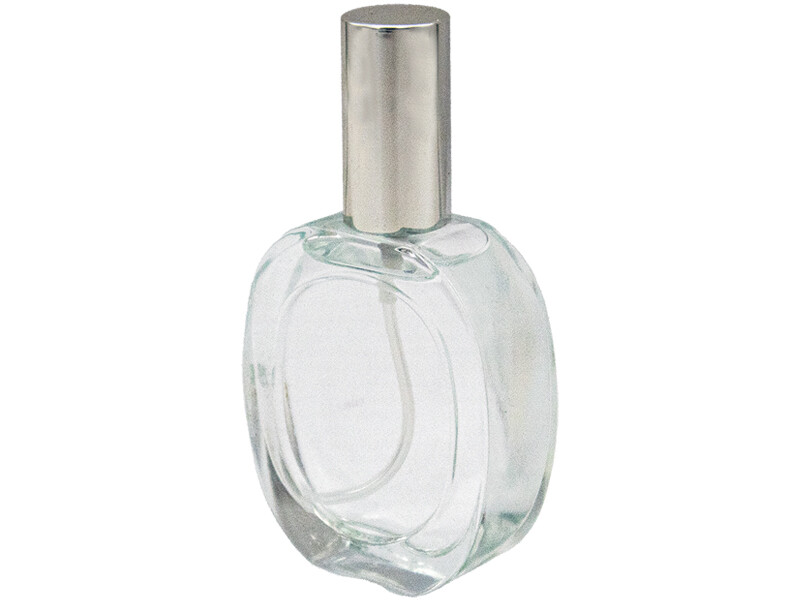 Parfüm Şişesi Oval Gümüş Kapak - 50 CC 112 Adet - 3