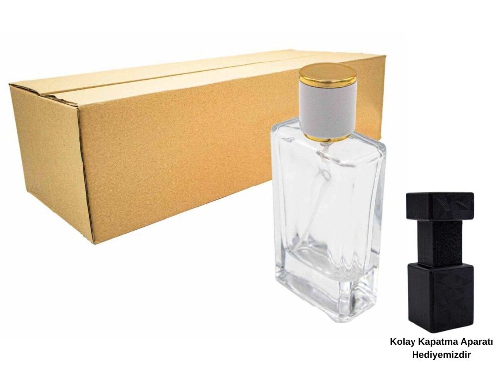Parfüm Şişesi Prestige Kolay Kapama Valf Sprey 50 CC 80 Adet - 1