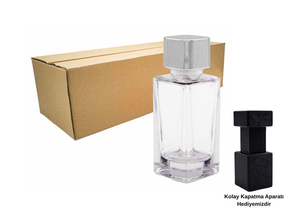 Parfüm Şişesi Sicily Kolay Kapama Valf Sprey 50 CC 77 Adet - 1