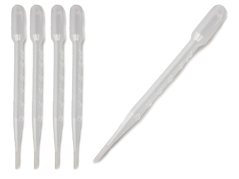 Pastör Pipeti 3 ML Plastik - Damlalık 500 Adet - Kimyacınız