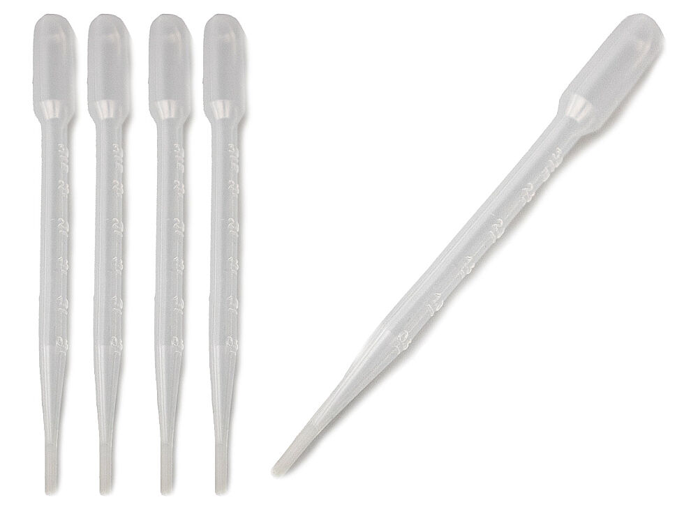 Pastör Pipeti 3 ML Plastik - Damlalık 500 Adet - 1